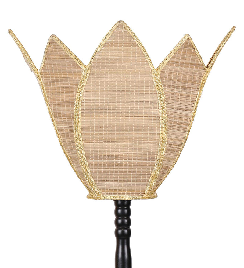 Lotus Bamboo Designer Fashionable Iron Floor Lamp (Bamboo)