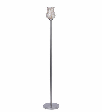 DecorGlance Lamps Steel Floor Standing Lamp (Multicolour)
