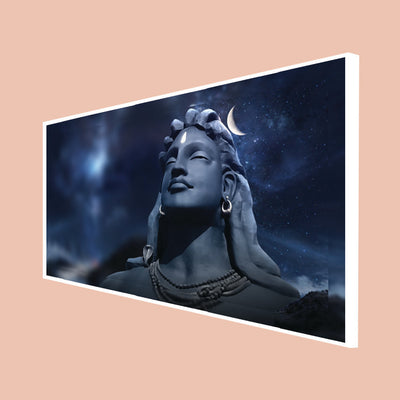 Lord Shiva Mahakal Canvas Floating Frame Wall Painting