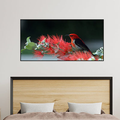 DecorGlance Posters, Prints, & Visual Artwork Little Bird Canvas Floating Frame Wall Painting