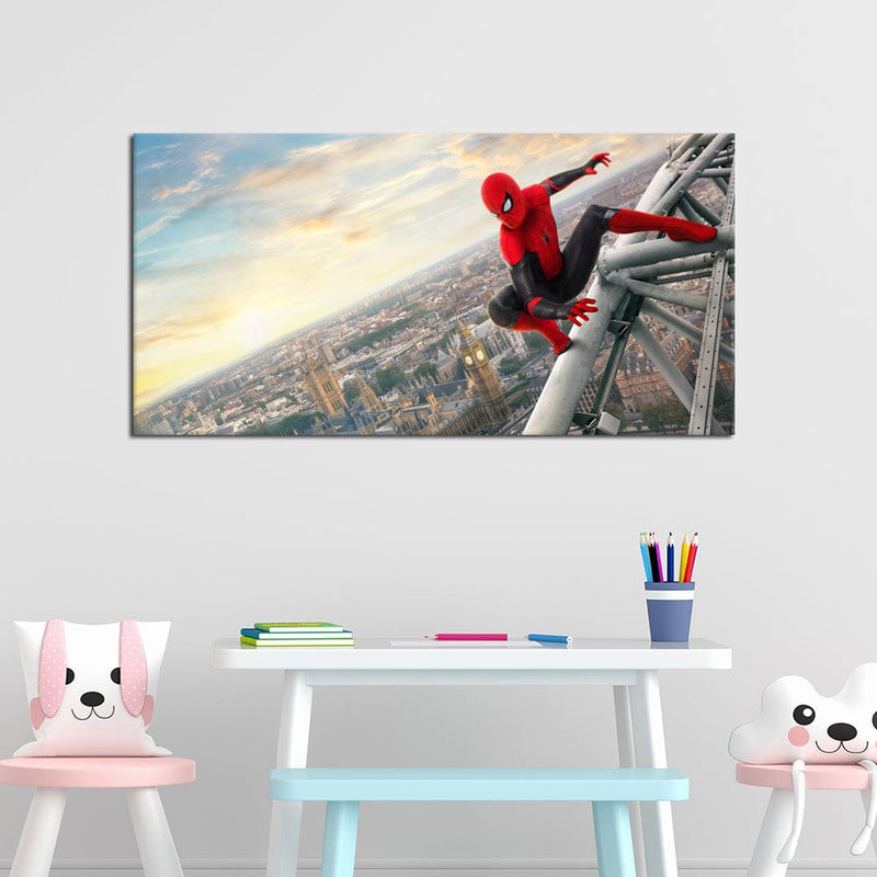 DecorGlance Spider Man Canvas Wall Painting