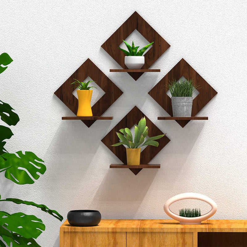 DecorGlance Square Wall Hanging Planter stand