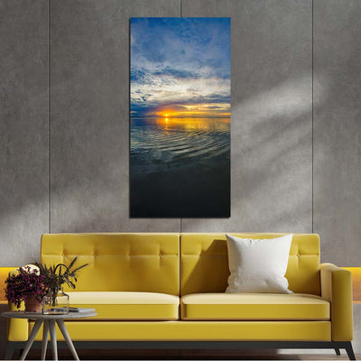 DecorGlance The Magic of a Sunset Canvas Wall Painting