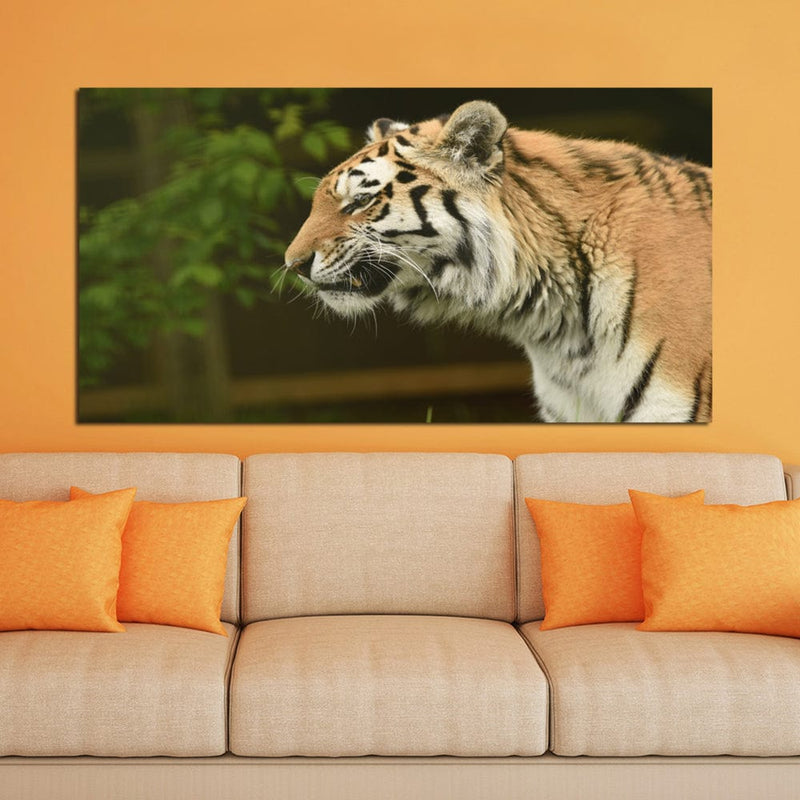 DecorGlance The Siberian Tiger Canvas Wall Painting