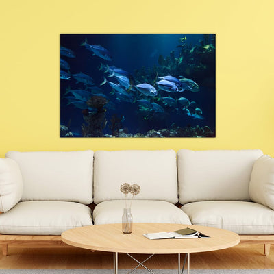 DecorGlance Under Water View Canvas Wall Painting