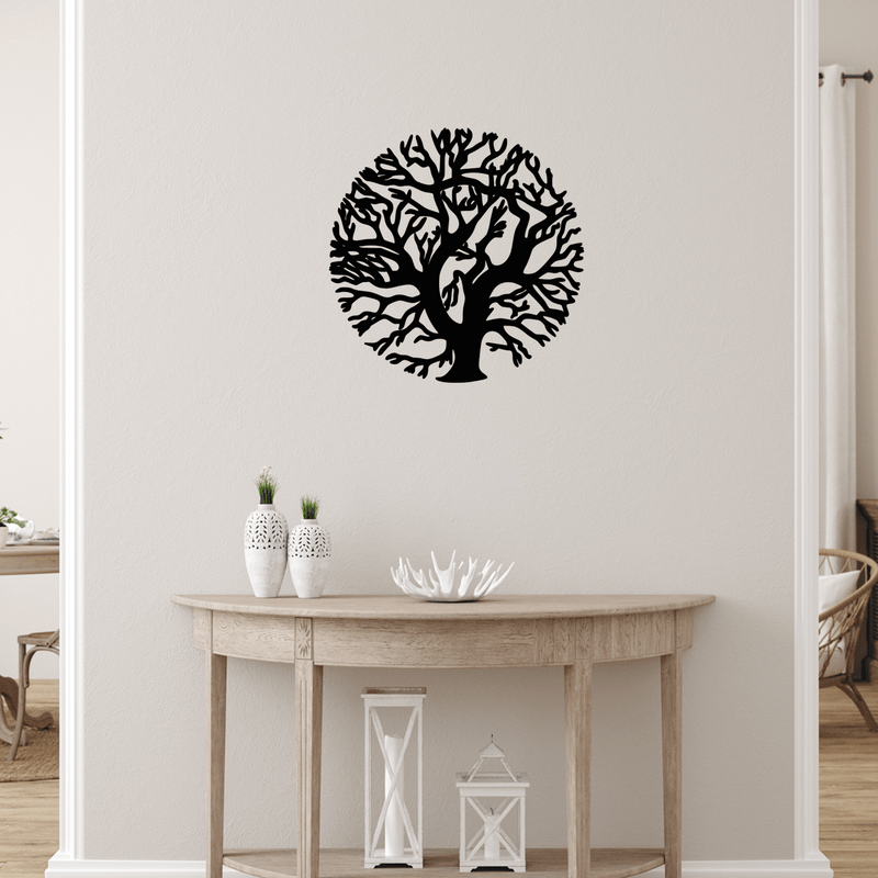 decorglance wall hanging Tree Wooden Wall Hanging, Wooden Wall Decoration