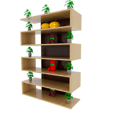 Box Shape Wooden Wall Display Shelf