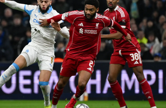 Daftar Pemain Liverpool vs Marseille