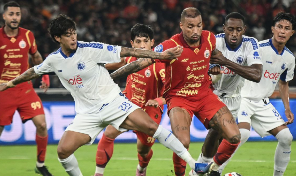 Persija Gagal Naik Peringkat Setelah Dikalahkan